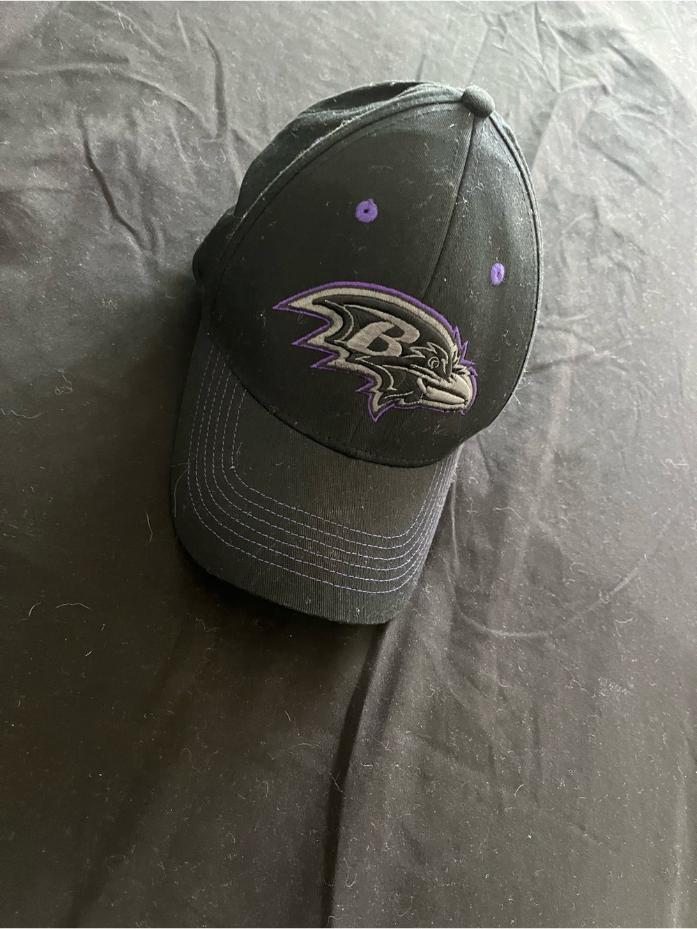 NFL Baltimore Ravens Hat one size stretch - Picture 8 of 9